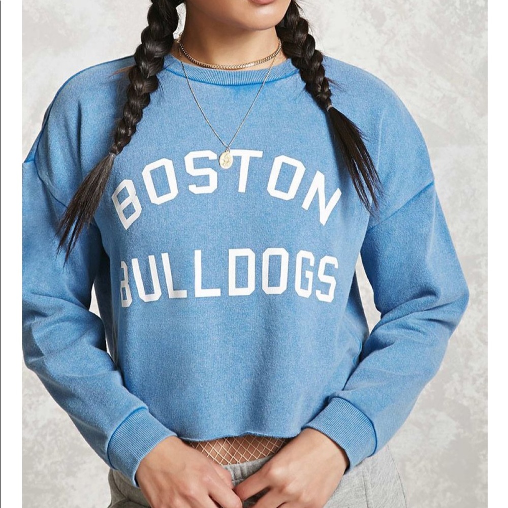 Boston bulldogs croptop, Forever 21